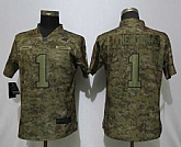 Women Nike Panthers 1 Cam Newton Camo Salute To Service Limited Jersey,baseball caps,new era cap wholesale,wholesale hats